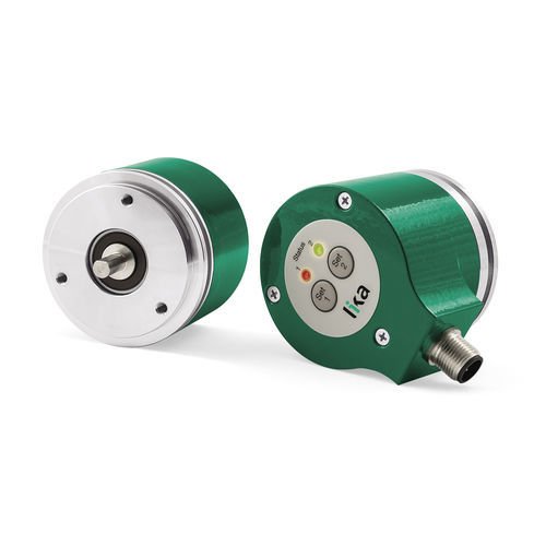 Абсолютный датчик угла поворота - EM58 TI/TV-EM58S TI/TV-EMC58 TI/TV - Lika Smart encoders & actuators - магнитный / многооборотный / с полой осью