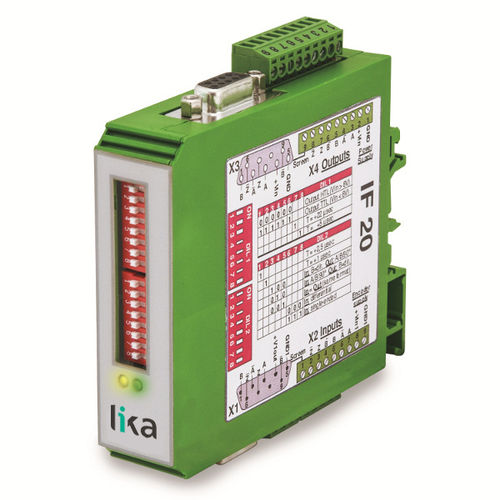 Цифровой преобразователь сигнала - IF20 - Lika Smart encoders & actuators - инкрементальный / передатчик / цифровой