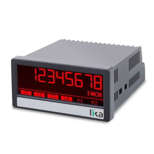 Информационное табло LED - LD210 - Lika Smart encoders & actuators - графическое / с 8 цифрами / промышленное