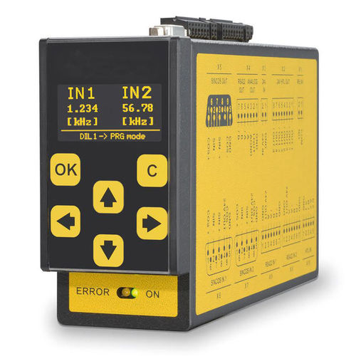 Безопасный монитор для нулевой скорости - IFS10 - Lika Smart encoders & actuators - для направления вращения / для скорости / SIL