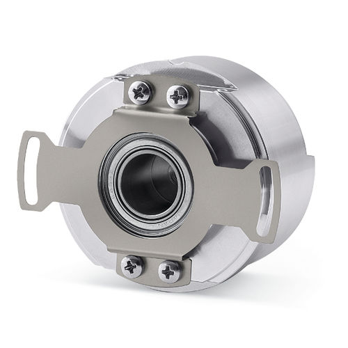 Инкрементальный датчик угла поворота - CB59 - Lika Smart encoders & actuators - оптический / с полой осью / с фланцем