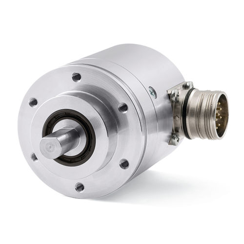Абсолютный датчик угла поворота - MH58S - Lika Smart encoders & actuators - магнитный / со сплошным валом / аналоговый