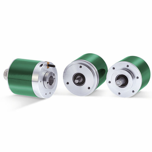 Абсолютный датчик угла поворота - HM58 P-HM58S P-HMC58 P-HMC59 P - Lika Smart encoders & actuators - оптический / со сплошным валом / с полой осью