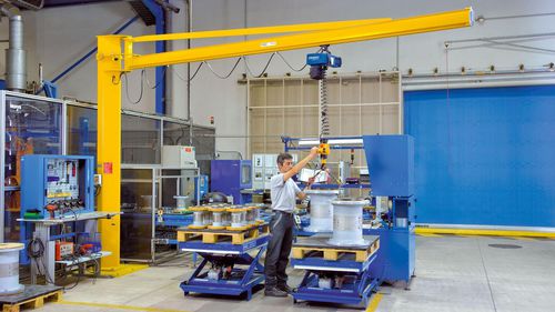 Поворотный кран на стойке - Demag Cranes & Components GmbH - для подъема