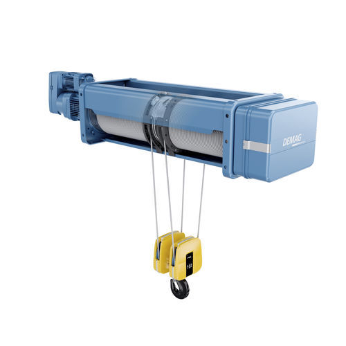 Электрическая тросовая таль - DH - Demag Cranes & Components GmbH - для интенсивного использования / с тележкой