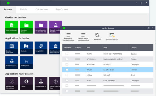 Программное обеспечение для управления - Sage Génération Expert Connect  - Sage bäurer GmbH - для безопасности / бухгалтерского учета / для расчета зарплаты