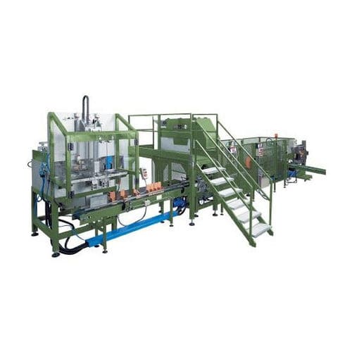 Автоматическая машина для сборки / запечатывания коробок - Box line - IMANPACK Packaging & Eco Solutions S.p.a. - термоплавкий клей / клейкая лента / с закрытием снизу