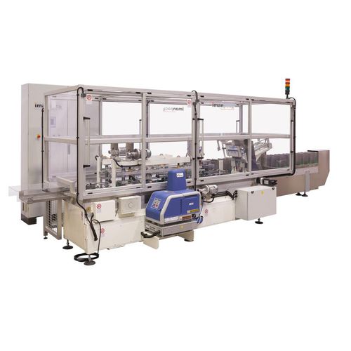 Горизонтальная машина для укладки в картонные коробки - MCTN 2000 - IMANPACK Packaging & Eco Solutions S.p.a. - полусферическая / медицинской / для фармацевтической промышленности