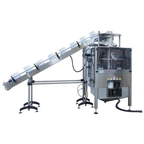 Упаковочная машина контролируемая PLC - Microvert M1000 WW PLUS - IMANPACK Packaging & Eco Solutions S.p.a. - с сервоприводом / полуавтоматическая / с ручной подачей