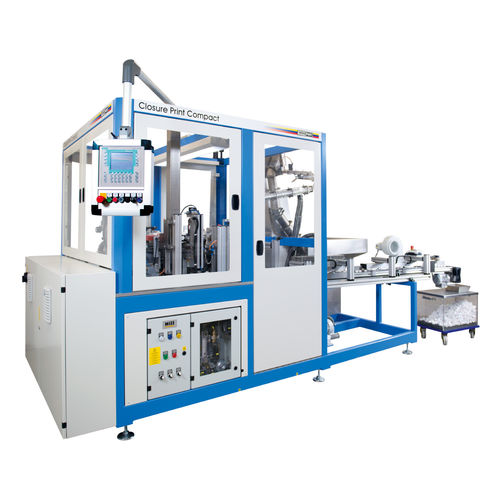 Машина для тампопечати с открытым красочным аппаратом - CLOSURE PRINT COMPACT - TAMPOPRINT GmbH - полностью автоматическая / компактная / высокоэффективная