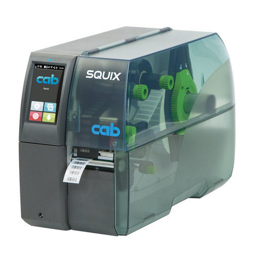 Принтер для этикеток с теплопередачей - SQUIX series - cab Produkttechnik GmbH & Co KG - прямотермический / быстрый / промышленный