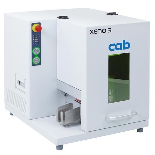 Система для маркировки волоконный лазер - XENO 3  - cab Produkttechnik GmbH & Co KG - импульсный волоконный лазер / для пластин / для металла