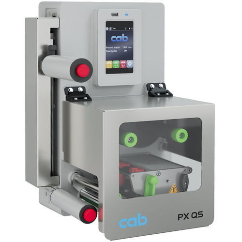 Принтер-аппликатор этикеток для этикеток - PX QS series  - cab Produkttechnik GmbH & Co KG - шпуля