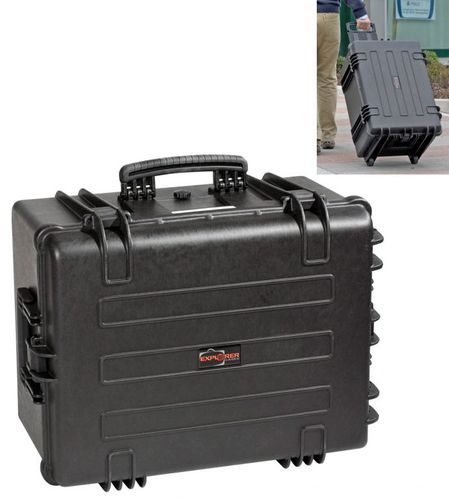 Транспортный чемодан - EX5833 - BAGALU - из пластика / герметичный / с поролоном