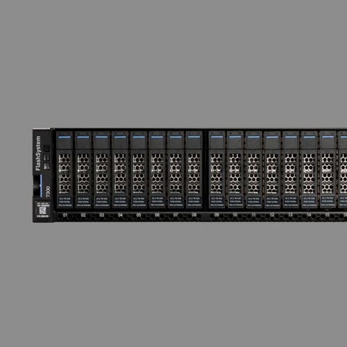 Сервер для стокирования - FlashSystem® 7300  - IBM - 2U / организации / высокоэффективный