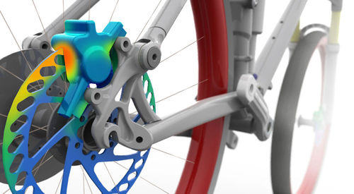 Программное обеспечение анализа структуры - Simulation - SOLIDWORKS - для динамического анализа / механического моделирования / моделирования движения