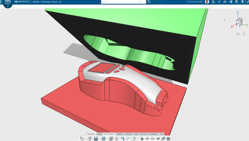 Программное обеспечение для интерфейса - 3D Mold Creator - SOLIDWORKS - для разработки / разработки / для печати