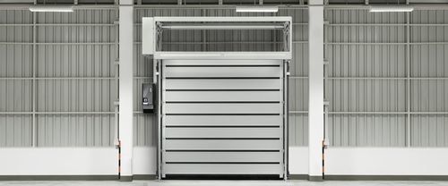 Ворота со спиральной пружиной - EFA-SST® Efficient - EFAFLEX Tor- und Sicherheitssysteme GmbH & Co. KG - класс 2 / для использования в помещениях / для наружного использования