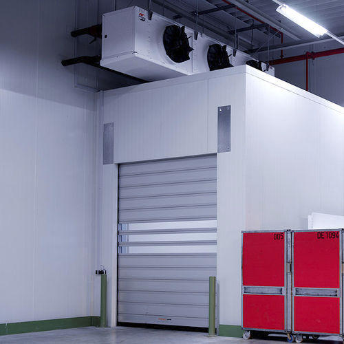 Рулонный ворота - EFA-SST®-ISO-60 - EFAFLEX Tor- und Sicherheitssysteme GmbH & Co. KG - промышленный / для холодильной камеры / быстрый