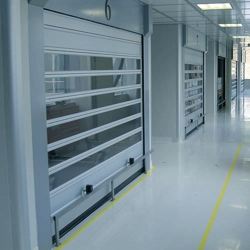 Рулонный ворота - EFA-STT®-CR - EFAFLEX Tor- und Sicherheitssysteme GmbH & Co. KG - для чистого помещения / промышленный / быстрый