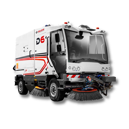 Подметальная машина для улиц - Dulevo D6 - DULEVO INTERNATIONAL - автономная / с дизельным двигателем / для листьев