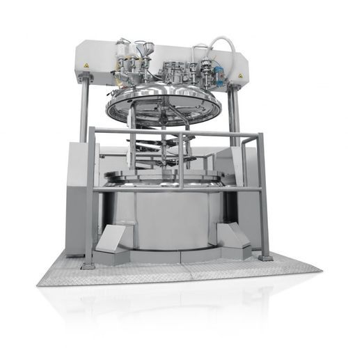 Эмульгатор непрерывного действия - TURBO-MEK Openable - Dumek - вакуумный / из нержавеющей стали / турбо