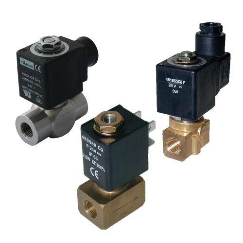 Электромагнитный клапан с прямым приводом - Parker Fluid Control Division - Europe - 2 канала / NO / для газа