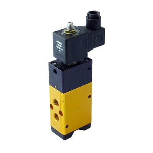 Пневматический распределитель с выдвижным ящиком - Parker Fluid Control Division - Europe - управление от соленоида / с контролируемым приводом / 5 каналов