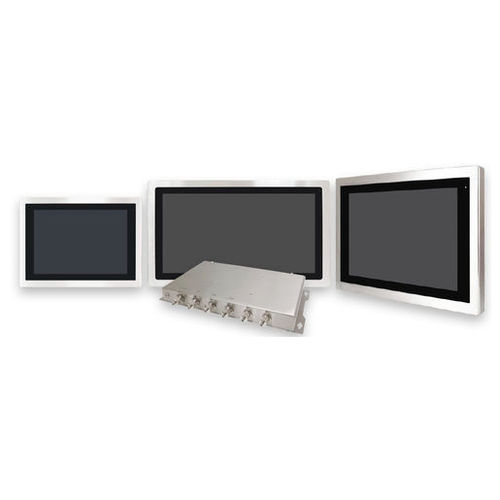 Панельный ПК ЖК-монитор - AEx-8 9 AP series - APLEX Technology Inc. - с емкостным сенсорным экраном / 15" / 19"