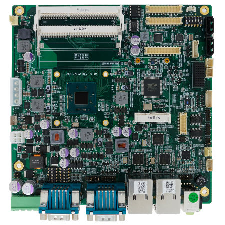 Материнская плата мини-ITX - ASB-M7102 - APLEX Technology Inc. - Intel® Celeron J1900 / Intel® Celeron N2930 / Intel®