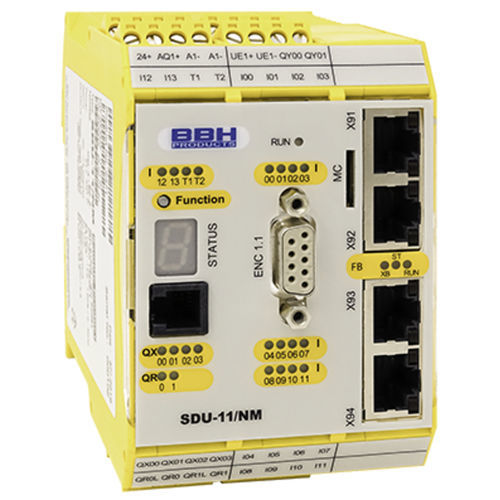 Цифровой модуль входа/выхода - SDU-11/NM - BBH Products GmbH - полевая шина / EtherCAT / с релейным выходом