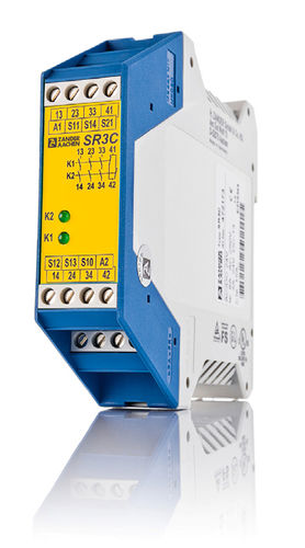 Реле безопасности с аварийной остановкой - 24 - 250 V, 8 A | SR3C - Zander GmbH & Co. KG, Hermann - на DIN-рейке