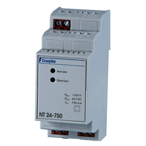 Источник электропитания на DIN-рейке - max. 18 VA | NT 24-0750 - Doepke Schaltgeräte GmbH - AC/DC / для резки