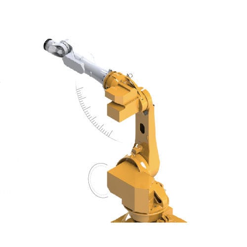 Шарнирный робот - ER50B-2100-F - ESTUN Automation Co., Ltd. - 6 осей / для разгрузочно-погрузочных работ / для галтовки