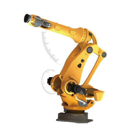 Шарнирный робот - ER420-3300 - ESTUN Automation Co., Ltd. - 6 осей / напольный / для высоких нагрузок