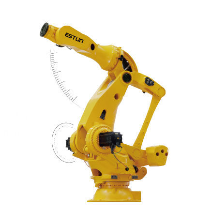 Шарнирный робот - ER700-2800 - ESTUN Automation Co., Ltd. - 6 осей / напольный / для высоких нагрузок