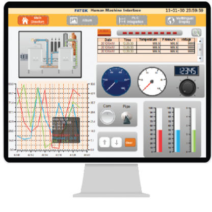 Инструмент для программного обеспечения SCADA/HMI - FvRT - FATEK Automation Corp.