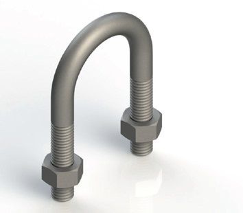 Скоба из нержавеющей стали - FKB GmbH - резьбовая / для труб