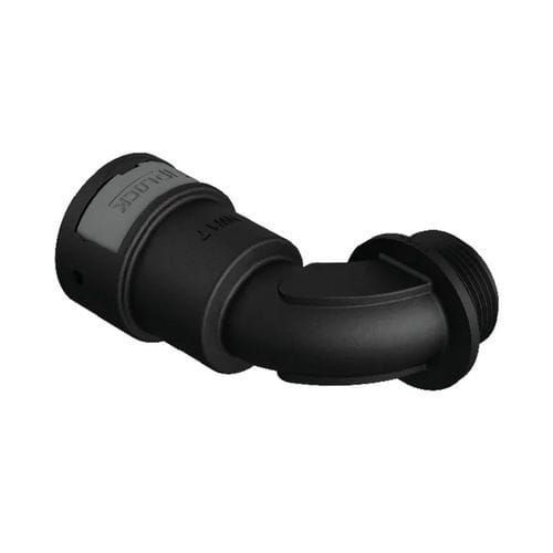 Пневматический фитинг - AWPA-M - FRÄNKISCHE Industrial Pipes GmbH & Co. KG - резьбовой / под углом 90° / из PA6