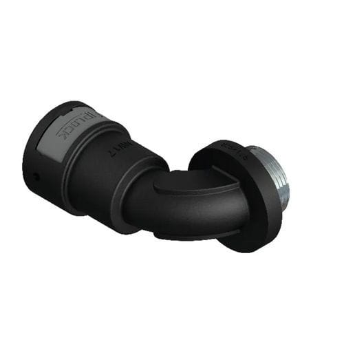 Пневматический фитинг - AWPA-MML - FRÄNKISCHE Industrial Pipes GmbH & Co. KG - винтовой / под углом 90° / из PA6