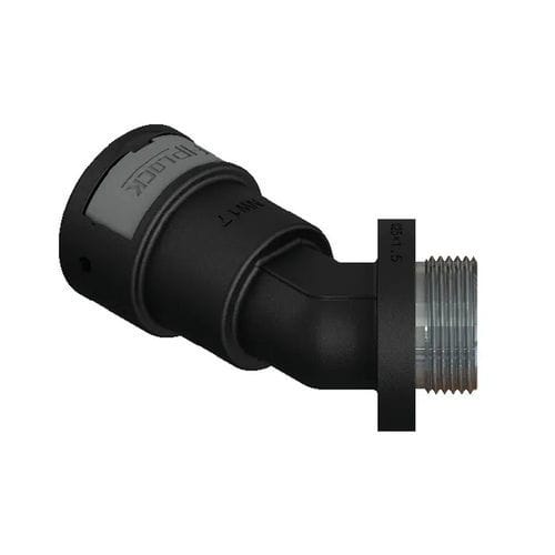 Пневматический фитинг - AAPA-MML - FRÄNKISCHE Industrial Pipes GmbH & Co. KG - винтовой / под углом 45° / из PA6