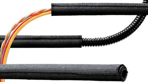 Оболочка для защиты - WPET-SCF series - FRÄNKISCHE Industrial Pipes GmbH & Co. KG - плетеная / для кабелей / из ткани