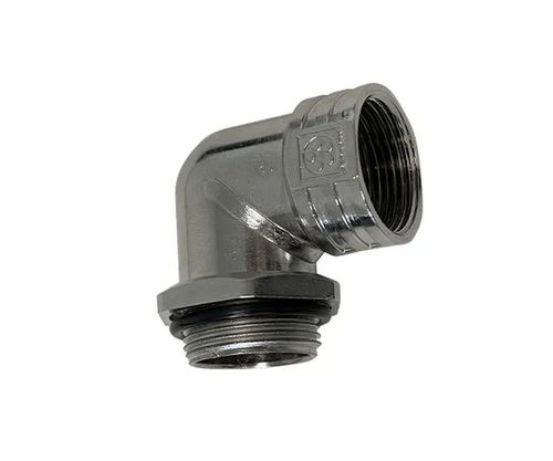 Пневматический фитинг - WZDZ-M - FRÄNKISCHE Industrial Pipes GmbH & Co. KG - резьбовой / под углом 90° / из литого под давлением цинка