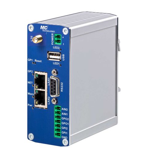 Маршрутизатор связи - MC-MR-L2 - MC Technologies GmbH - Ethernet / RS485 / WiFi