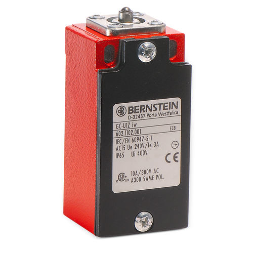 Концевой выключатель для обеспечения безопасности - GC series - BERNSTEIN AG - IP65 / компактный / с приводом из металла