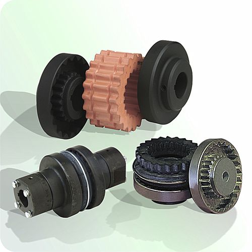 Муфта с эластомерным соединением - S-Flex  - jbj Techniques Limited - гибкая при кручении / с вогнутой зубчатой передачей / шестеренчатая