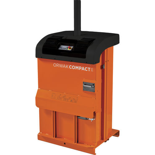 Вертикальный упаковочный пресс - COMPACT 3115 - Orwak AB - с фронтальной загрузкой / для картона / компактный