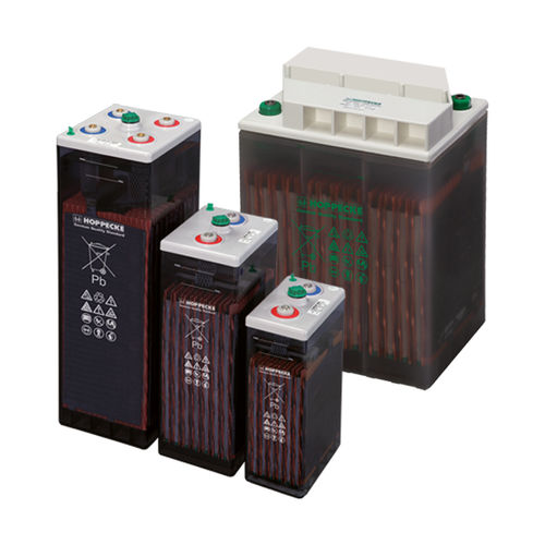 Аккумулятор OPzS - power V L series - HOPPECKE - для блока / трубчатый / 12 В