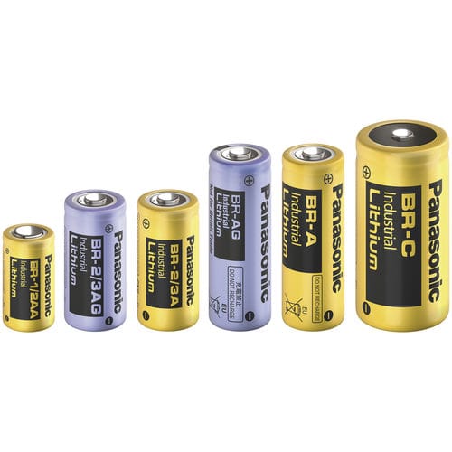 Литиевый аккумулятор - BR series - Panasonic Industry Europe GmbH - тип AA / тип 1/2AA / круглый