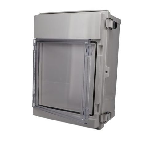 Коробка для монтажа на панели - AIO-11111 - BUD INDUSTRIES - прямоугольная / из поликарбоната / АБС-пластик